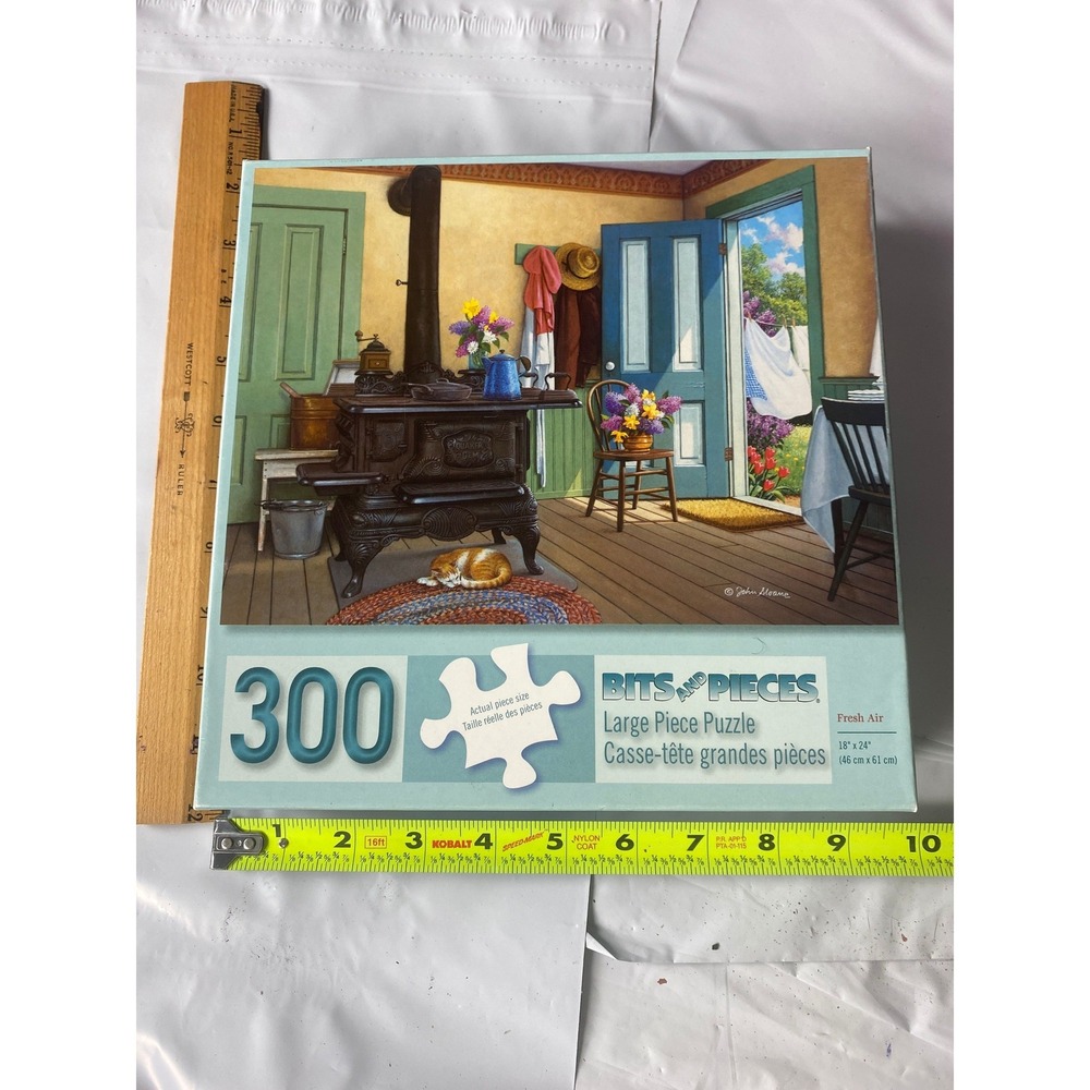 Bits And Pieces Fresh Air 300 Piece Large‎ Piece Jigsaw Puzzle Complete